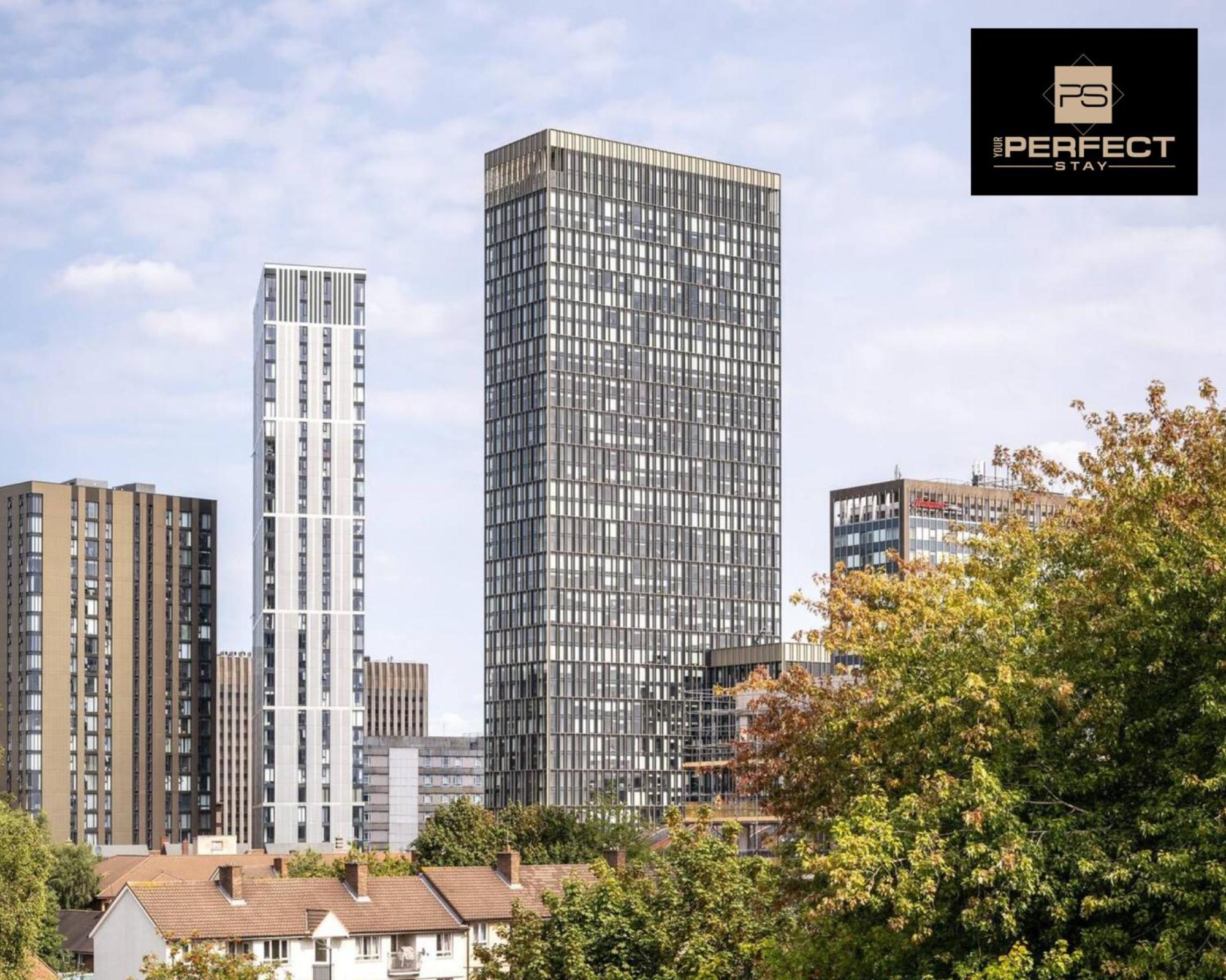 Mercian Luxury Serviced Apartments- Birmingham City Centre - Your Perfect Stay - Gym Rooftop Terrace Cinema Room Bagian luar foto