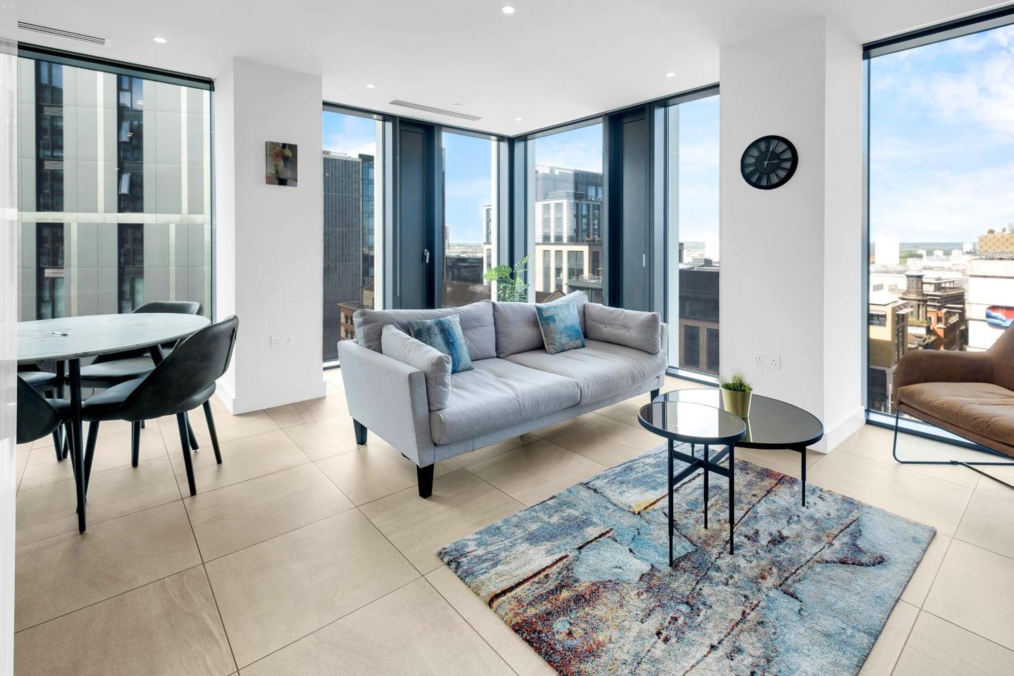 Mercian Luxury Serviced Apartments- Birmingham City Centre - Your Perfect Stay - Gym Rooftop Terrace Cinema Room Bagian luar foto