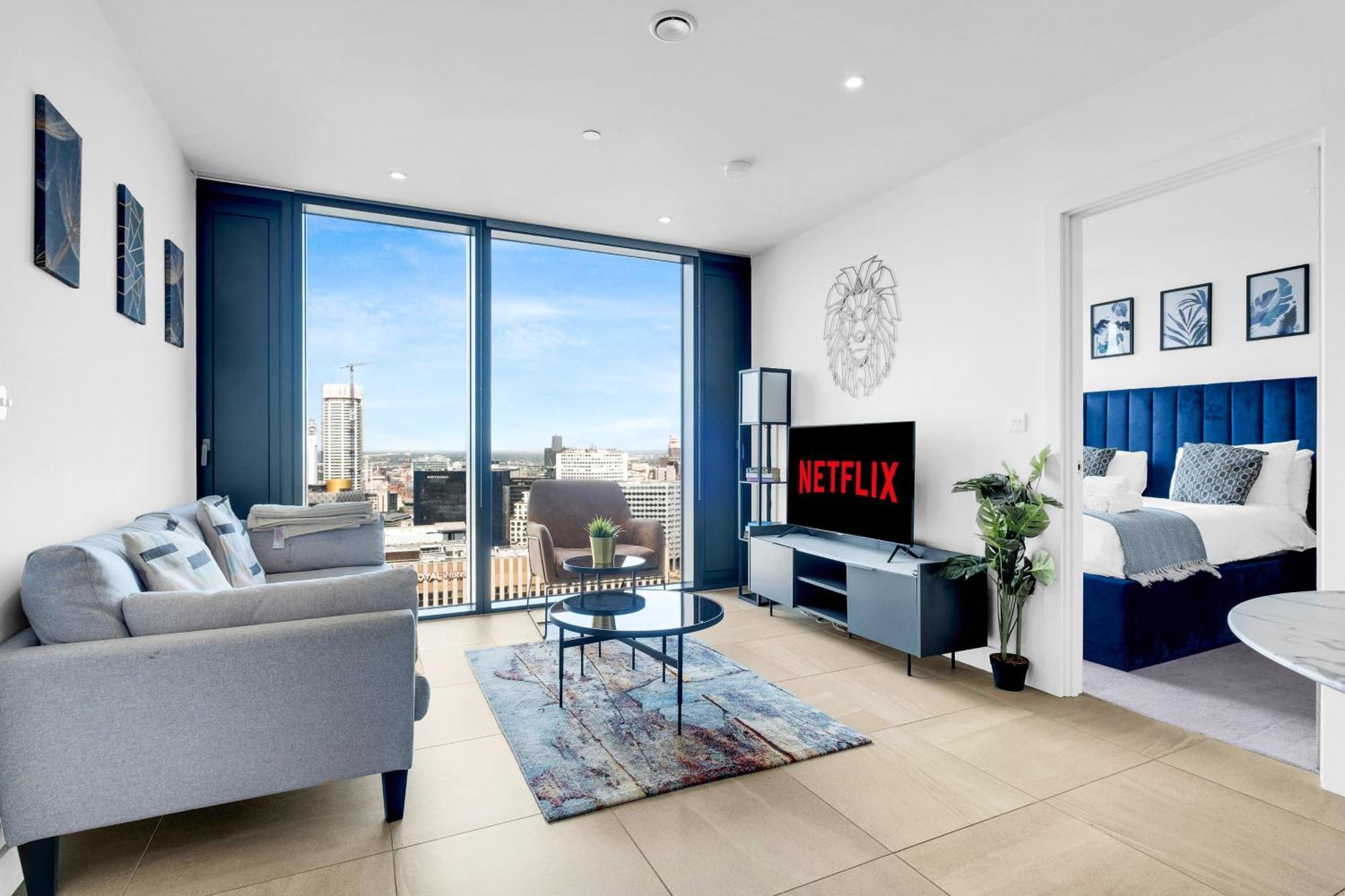 Mercian Luxury Serviced Apartments- Birmingham City Centre - Your Perfect Stay - Gym Rooftop Terrace Cinema Room Bagian luar foto